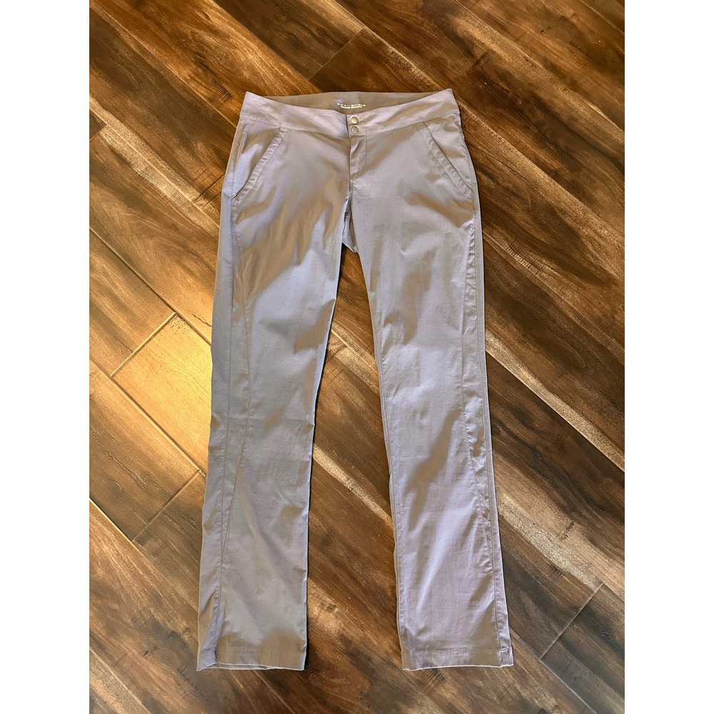 Columbia Omni-Shield Gray Hiking Pants Womens Size 8 Regular Outdoor Trousers